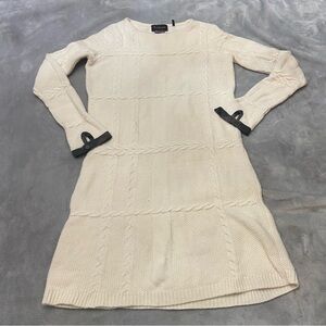 Barbour Winter Tartan Wool long-sleeve sweater dress